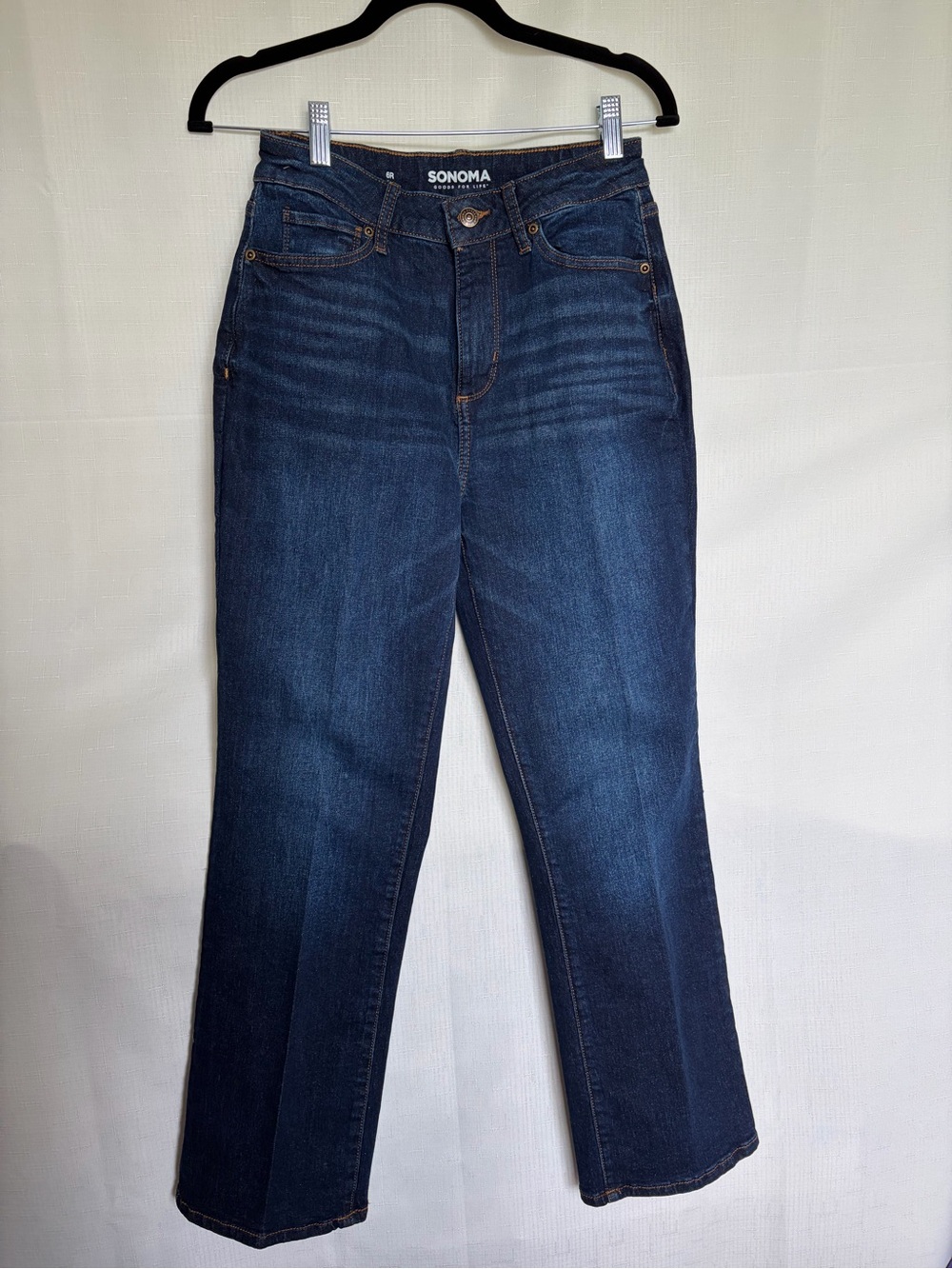 Sonoma Dark Blue Straight Leg Jeans